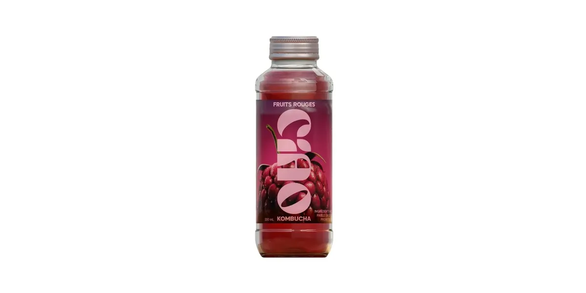 Ciao kombucha fruits rouges